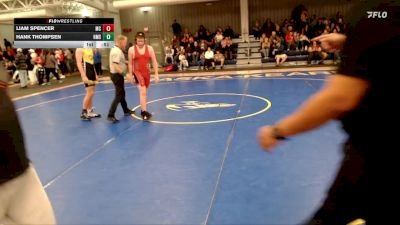 173-177 lbs Round 1 - Liam Spencer, McCook vs Hank Thompsen, Horizon