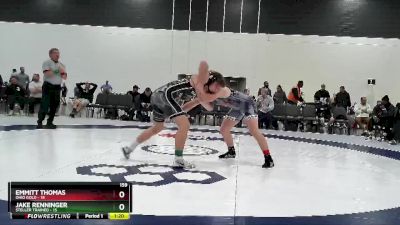 159 lbs Round 4 - Jake Renninger, Steller Trained vs Emmitt Thomas, Ohio Gold