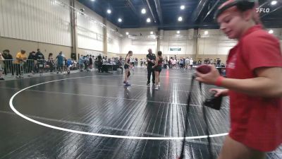 95/100 lbs Rr Rnd 3 - Addison Neufeld, Daughters Of Zion vs Cali Kainec, ATT / Mocco Wrestling