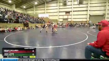 150 lbs Champ Round 1 (16 Team) - Akex Lewis, Spanish Fork vs Brady McCurdy, Uintah