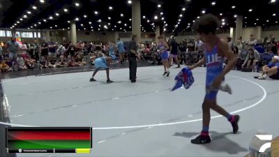 95 lbs Semis & Wb (16 Team) - Kade Schuft, Cleveland WC vs Ariah Mills, RWA