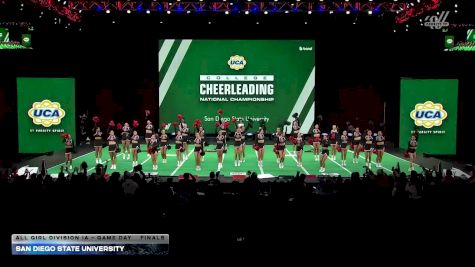 San Diego State University [2026 All Girl Division IA - Game Day Finals] 2026 UCA & UDA College Cheerleading and Dance Team National Championship