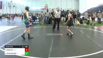 88 lbs Round Of 32 - Solomon Resnick, Rough House vs Jacob Strausbaugh, All American Training Center