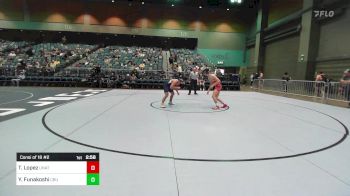 133 lbs Consi Of 16 #2 - Timothy Lopez, UNATT-Clackamas vs Yoshiya Funakoshi, California Baptist University