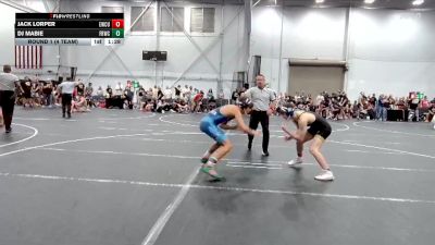 126 lbs Round 1 (4 Team) - DJ Mabie, Front Royal WC vs Jack Lorper, EsteBuilt Underground