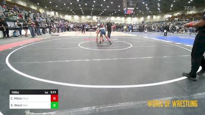 115 lbs Final - Cynthia Meza, Calaveras vs Shayna Ward, Durham Wrestling Club