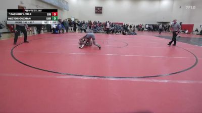157 lbs Champ. Round 2 - Hector Guzman, Canyon View vs Zachery Little, Summit