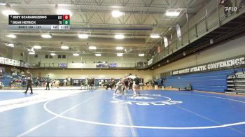 197 lbs 5th Place Match - Joey Scaramuzzino, Lake Erie vs Dean Hetrick, Tiffin