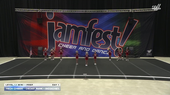 Tech Cheer - Cedar Park - Ricochet [2025 L1.1 Mini - PREP Day 1] 2025 ...