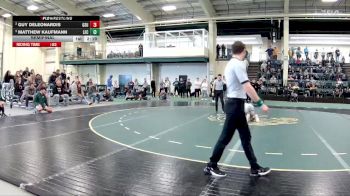 157 lbs Semifinal - Matthew Kaufmann, Lake Erie vs Guy Deleonardis, Glenville State