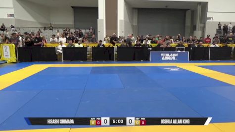 Joshua Allan King vs Hisashi Shimada 2025 World Master IBJJF Jiu-Jitsu Championship