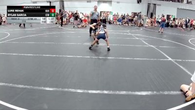 52 lbs Round 6 (8 Team) - Rylan Garcia, CTWHALE vs Luke Rehak, Revival