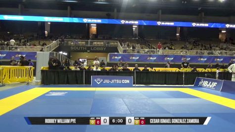 Cesar Ismael Gonzalez Zamora vs Robbey William Pye 2026 Pan Jiu Jitsu IBJJF Championship