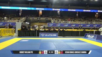 Cesar Ismael Gonzalez Zamora vs Robbey William Pye 2026 Pan Jiu Jitsu IBJJF Championship