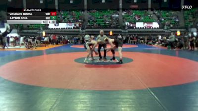 1A-4A 190 1st Place Match - Layton Pohl, New Hope HS vs Zachary Hooks, Weaver