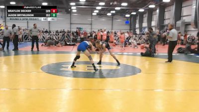 84 lbs Round 5 (3pm Friday) - Jaxon Brynildson, SELECT, UT vs Braylon Decker, Terps Xpress