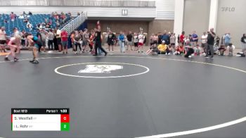 109 lbs Cons. Round 5 - Lincoln Rohr, Massillon Perry vs Sam Westfall, Bulldog Premier