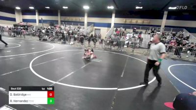 98 lbs Round Of 16 - Dean Baldridge, Mid Valley Wr Ac vs Rico Hernandez, Federal Way Spartans