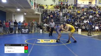195 lbs Consolation - Tyler Rohaley, Canon-McMillan vs Justin Hart, Hampton