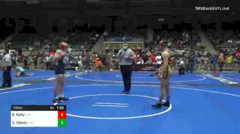 135 lbs Prelims - Braden Kelly, Lion's Den vs Davis Dendy, The Wrestling Center