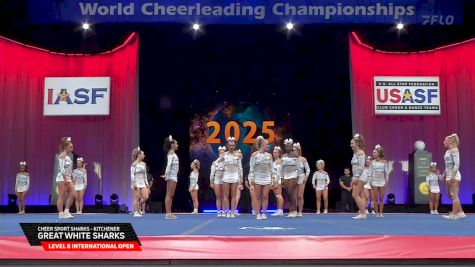 Cheer Sport Sharks - Kitchener - Great White Sharks [2025 L6 International Open Semis] 2025 The Cheerleading Worlds