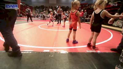 46 lbs Consi Of 4 - Emmalyn Gibson, Unattached vs Joey Ficklin, Skiatook Youth Wrestling