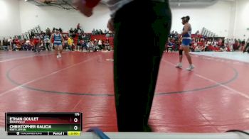 175 lbs Champ. Round 2 - Christopher Galicia, Fort Lupton vs Ethan Goulet, Broomfield