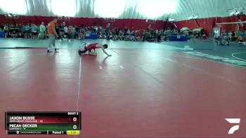 157 lbs Round 1 (4 Team) - Jaxon Busse, Iowa Grant/Highland vs Micah Decker, Canton 2
