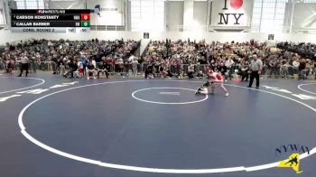 86 lbs Cons. Round 2 - Carson Konstanty, NWAA vs Callan Barber, HF-L Wrestling