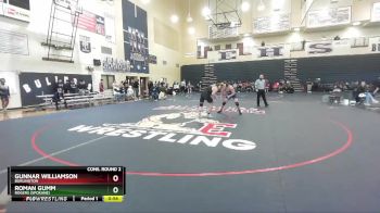 150 lbs Cons. Round 2 - Gunnar Williamson, Burlington vs Roman Gumm, Rogers (Spokane)