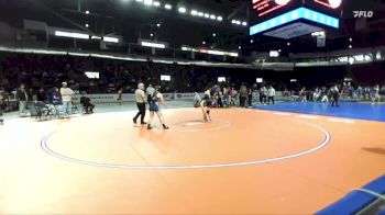 Girls 130 lbs Champ. Round 2 - Claire Hume, Squalicum (Girls) vs Kat Owen, Silas (Girls)