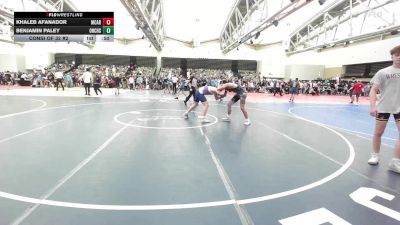 140-I lbs Consi Of 32 #2 - Khaleb Afanador, Mac Arthur vs Benjamin Paley, Orchard South WC