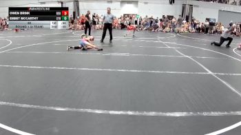 60 lbs Round 6 (8 Team) - Emmit Mccarthy, CTWHALE vs Owen Brink, Revival