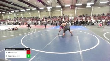 190 lbs Quarterfinal - Dylan Marquez, Carlsbad vs Harvey Blackwater, Dennehotso Hawks Athletic