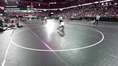 144 lbs Cons. Semis - Isaac Foster, Menasha vs Cole DuChateau, Arrowhead