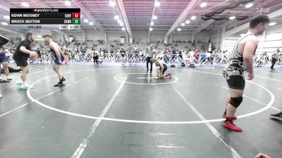 195 lbs Rr Rnd 2 - Kevin Mooney, CentralMD Grey vs Brock Sexton, CKWA