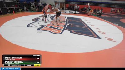 285 lbs Cons. Round 5 - Jadon Brownlee, Ohio Northern vs Jackson Schichel, Wisconsin-Eau Claire