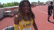 LSU's Aleia Hobbs Was Eyeing The NCAA Record At Texas Relays