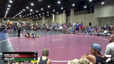 116 lbs Quarters & Wb (16 Team) - Wyatt Feltgen, Panhandle Punishers vs Reed Labry, Team Misfits