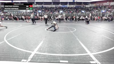 85 lbs Quarterfinal - Jonathan Kidwell, Raw Wresting Club vs Paxton Hoffman, Southern Illinois Bulldogs