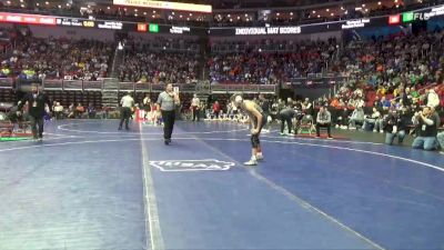 1A-138 lbs Cons. Round 4 - Max Pollock, Wayne, Corydon vs Breighton Carlson, Lawton-Bronson