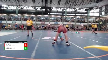 109-116 lbs 3rd Place Match - Aidan Peters, AWA vs Shane Stream, Lincoln Way Wrestling Club