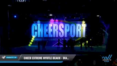 Cheer Extreme Myrtle Beach - Diamond Elite [2021 L4 Senior Coed - Small Day 1] 2021 CHEERSPORT National Cheerleading Championship