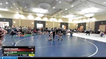 95 lbs Cons. Semi - Blake Corless, Elite Wrestling vs JaeCee Sullivan, Grantsville Wrestling Club