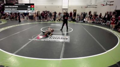 67 lbs Quarters - Liam Tollefson, No Nonsense Wrestling vs Weston Kielty, Minnesota