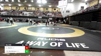 113 lbs Round Of 16 - Liam Davis, Lake Highland Prep vs Nolan Hardeman, Boyd Buchanon