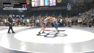285 lbs Champ. Rd Of 32 - Matthew Scott, Pennsylvania vs Noah Larios, California