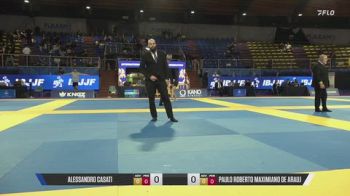 Alessandro Casati vs Paulo Roberto Maximiano De Arauj 2026 IBJJF European NoGi
