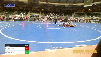 135 lbs Round Of 16 - Vincent Rosas, Maize vs Bradley Fischer, CP Wrestling