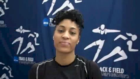 Queen Harrison after 60H prelims 2010 NCAA Indoor Championships